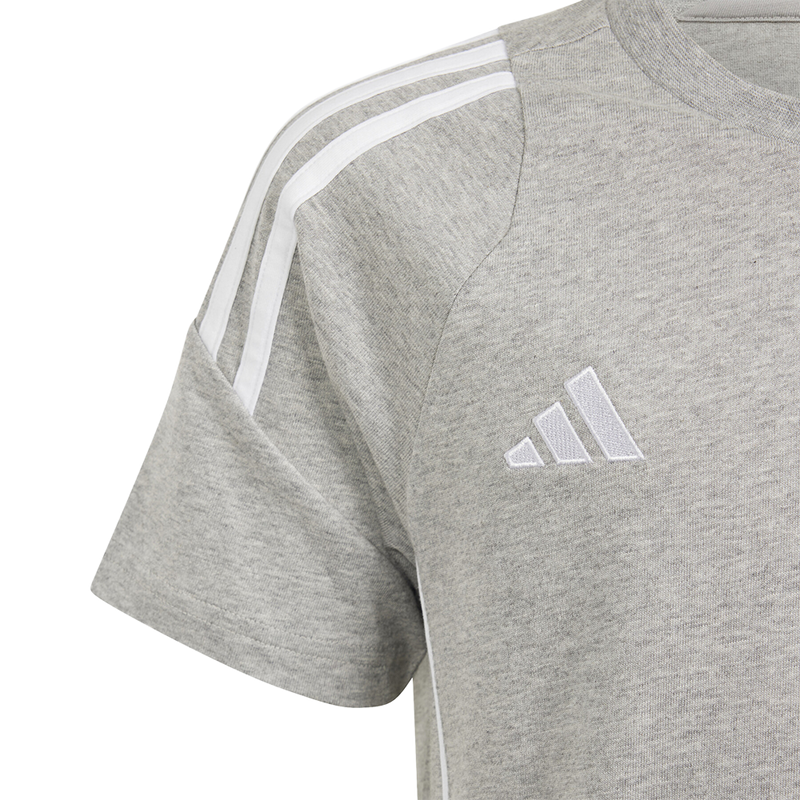 CAMISETA GRIS ALGODÓN TÉCNICO JUNIOR 25/26