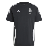 CAMISETA NEGRA ALGODÓN TÉCNICO JUNIOR 25/26