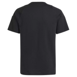 CAMISETA NEGRA ALGODÓN TÉCNICO JUNIOR 25/26